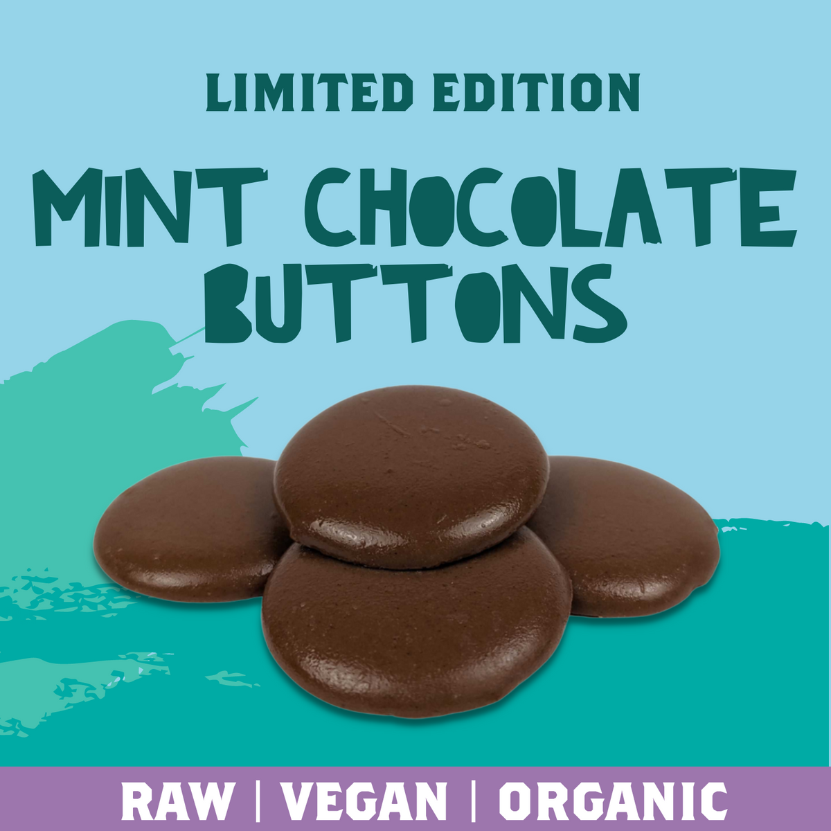 Chocolate Mint Buttons - Be Good Organics