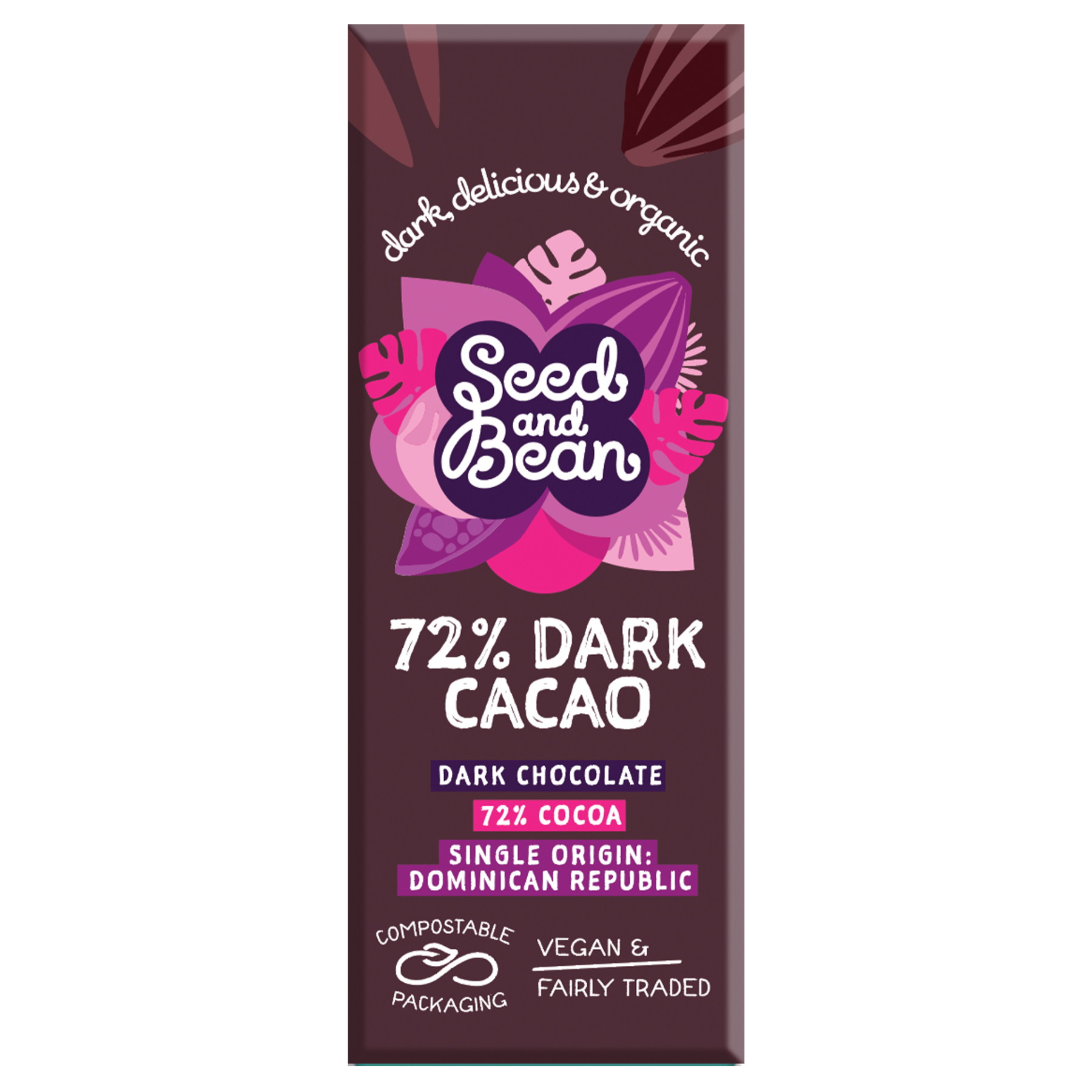 Seed and Bean - 72% Dark Cacao Mini