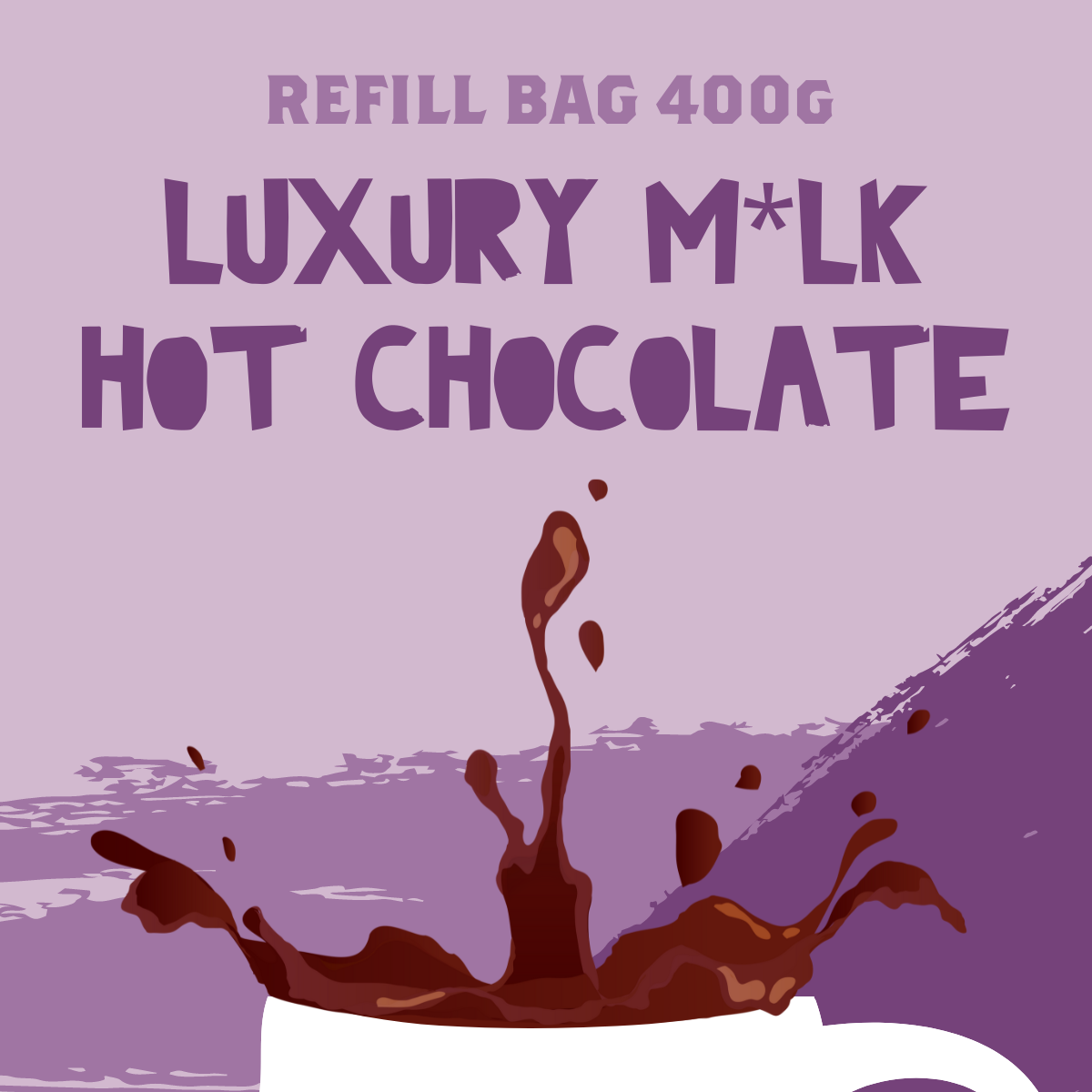 Luxury M*lk Chocolate Flakes Refill Bag