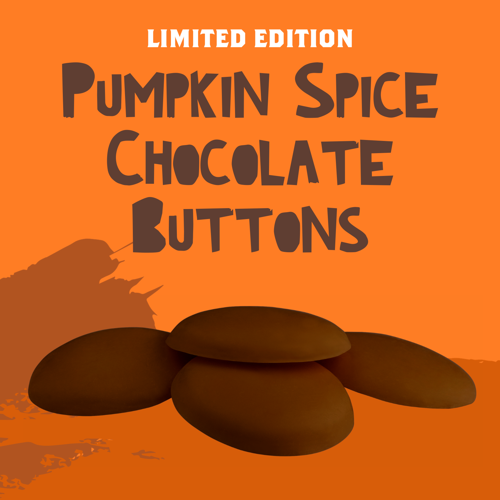 LIMITED EDITION - Pumpkin Spice Chocolate Buttons