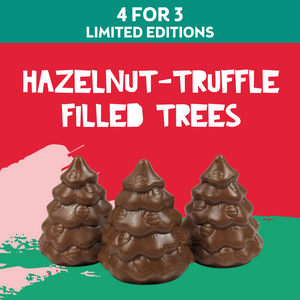 Truffle Trees - Hazelnut-Truffle Filled Trees