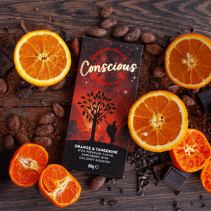 Conscious Chocolate Orange and Tangerine Bar